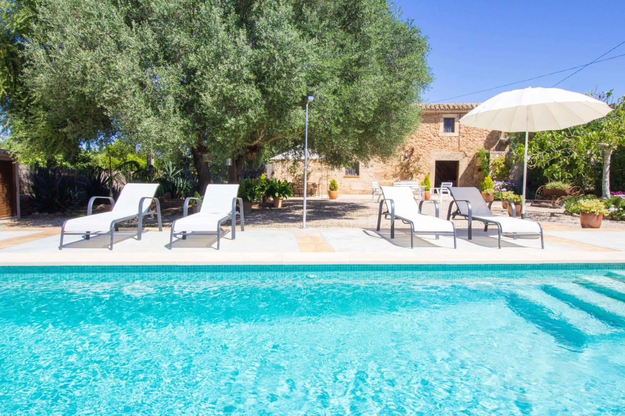 Preciosa Finca Rustica Con A/C Y Piscina Exclusiva Algaida  Exteriér fotografie